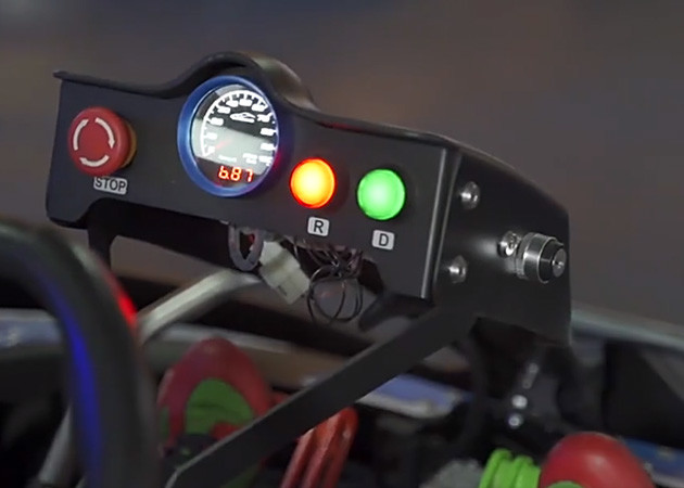 быстрое крытое 4kw идет мотор зазора местности Karts 43mm одиночный