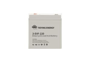 Stockage de voiture de golf Batterie à acide plomb non renversable 3-EVF-220 34+