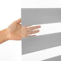Tissu pour stores de protection solaire extérieur types imperméables à l'eau pour les stores à rouleaux de zèbre