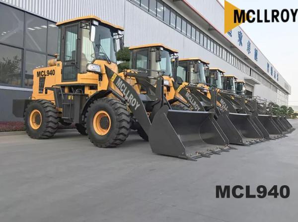 Multipurpose 2.5 Ton Wheel Loader Equipment With 1.2m3 Bucket