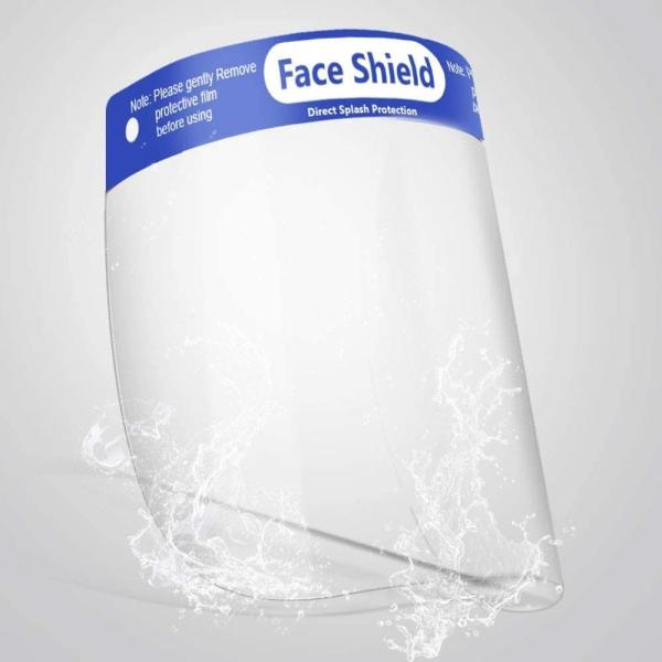 Durable Clear Plastic Face Shield PP Frame High Strength Heat Resistance Durable