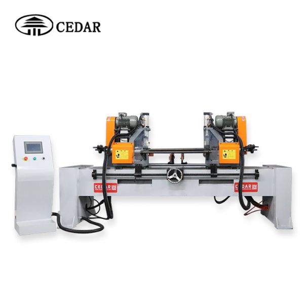 Pneumatic Double Head Chamfering Machine Automatic Feeding Tube And Rod Chamfering Machine