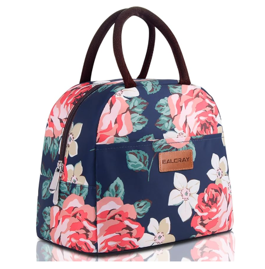 Women's and men's insulated lunch boxes, reusable lunch bags for adults, suitable for work, picnics or travel