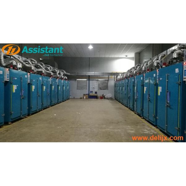 DL-6CHZ-Q14 Gas Heating Dryer For Tea Leaf Drying With Pallet Rotary Speed Of 6 rpm