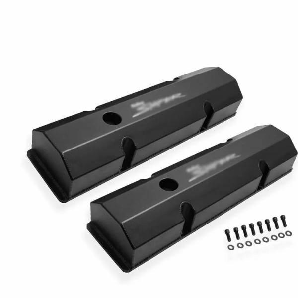AN10 Oil Valve Cover For LSX LS1/LS6/LS2/LS3/LS7 Billet Black Valve Cover Oil Cap Car Engine Oil Cap Fitting Universal