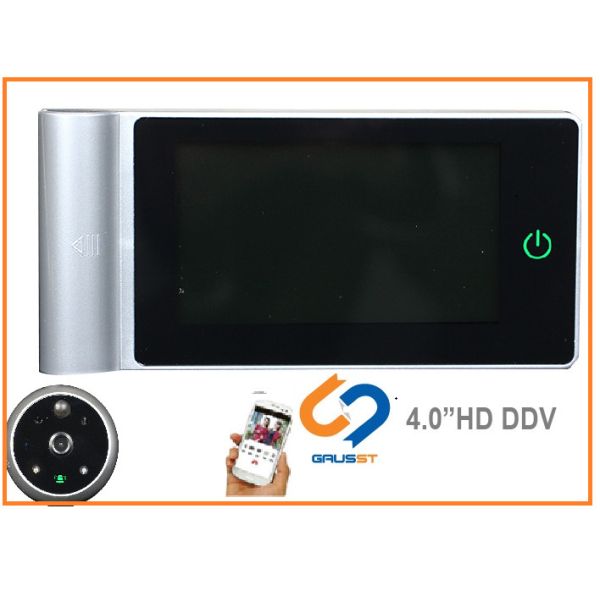 1080P WIFI Door Viewer Home Security Video / Door Spy Hole Camera Wireless