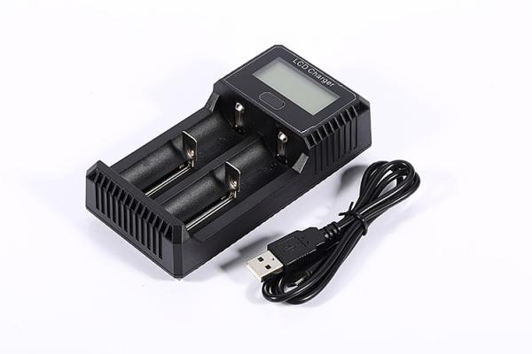 Electric 26650 18650 Smart Charger 50/60HZ Frequency 12 Months Warranty