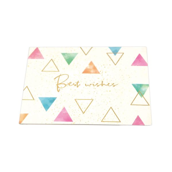 Сертифицированная ISO9001 картонная бумага Благодарственные открытки