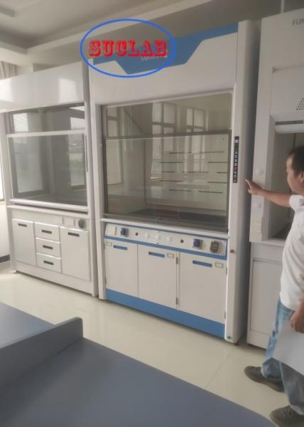 Intelligent Automatic Lifting Dropping Door Fume Hood Dealers Explosion-Proof Safety System Guaranteed