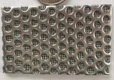 O metal perfurado 200micron aglomerou o filtro de Mesh Layer Increases Rigidity For do fio