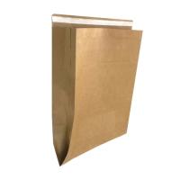 Saco de papel puro do encarregado do envio da correspondência do selo autoadesivo favorável ao meio ambiente reciclável para o vestuário