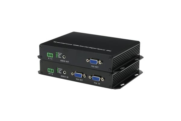 2 channel VGA converter video audio extender with SFP VGA fiber Optic Converter 1080P/60H,Available OEM/ODM