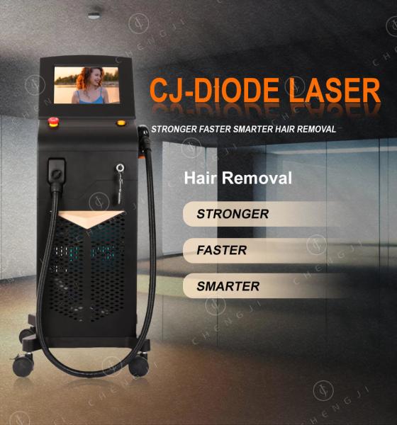 Commercial Hair Removal Laser Treatment Machine 1200w Epilation Laser Machine Three Wave