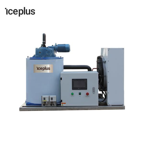 Sea Water Salt Water Flake Ice Machine  Air Cooling / Water Cooling System