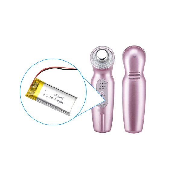 Мощность 3,7в 750 маха Заряжаемая батарея Малая липо батарея Полимер