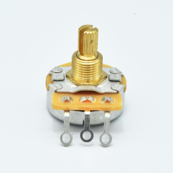 24mm CTS Style Metal Shaft 15.5mm B500k Rotary Guitar Potentiometer