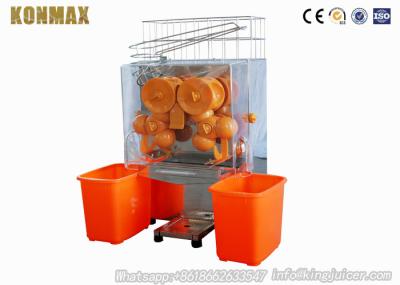 120W Fresh Squeezed Orange Juice Vending Machine Auto Feed Hopper