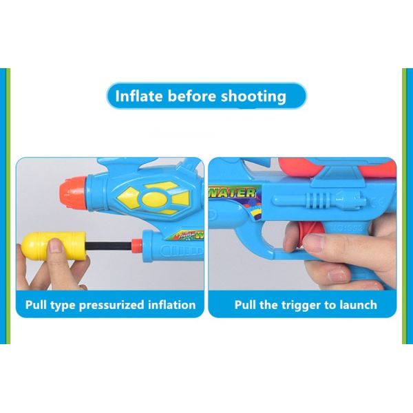 EN71 Water Sprinkler Toys , PP 550ml Summer Water Guns 36*16*8CM