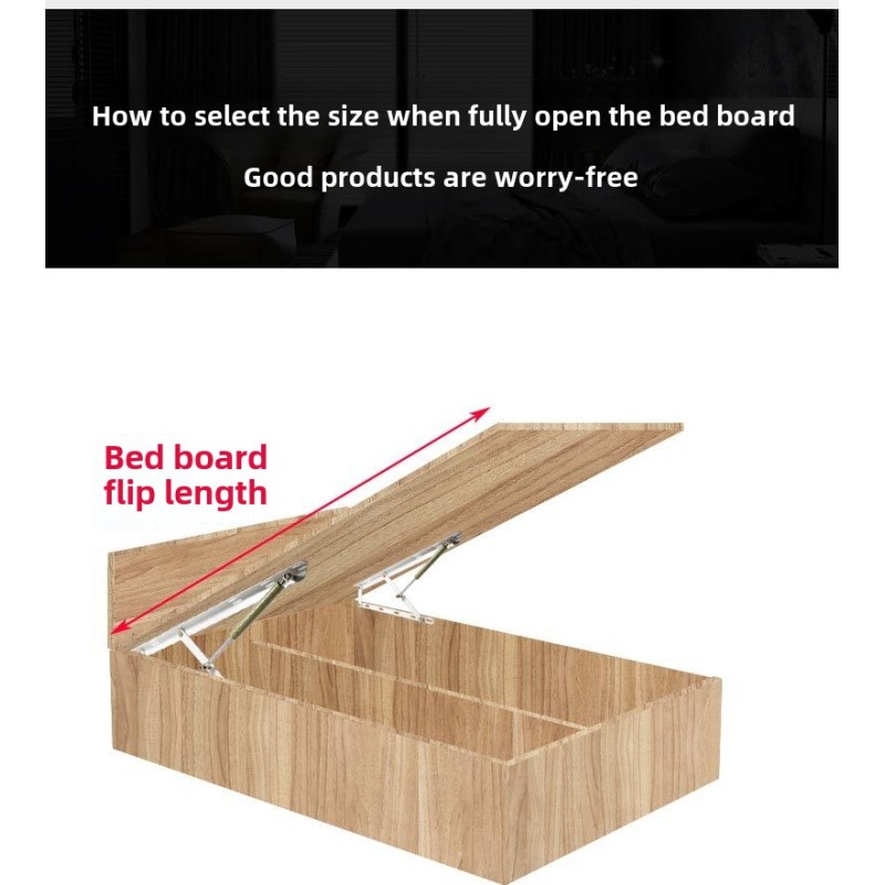 Modern Simple Steel Furniture Hydraulic Lift Tatami Bed & Frame Support Rod for Living Room-Furniture Hardware