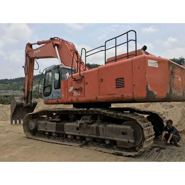 2008 Year 75 Ton Used Hitachi Excavator With Long Boom 3548h EX750-5
