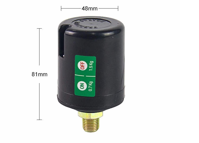 регулятор переключателя давления 1.8Bar 12PSI ZPS-2 для гидравлического насоса подкачки
