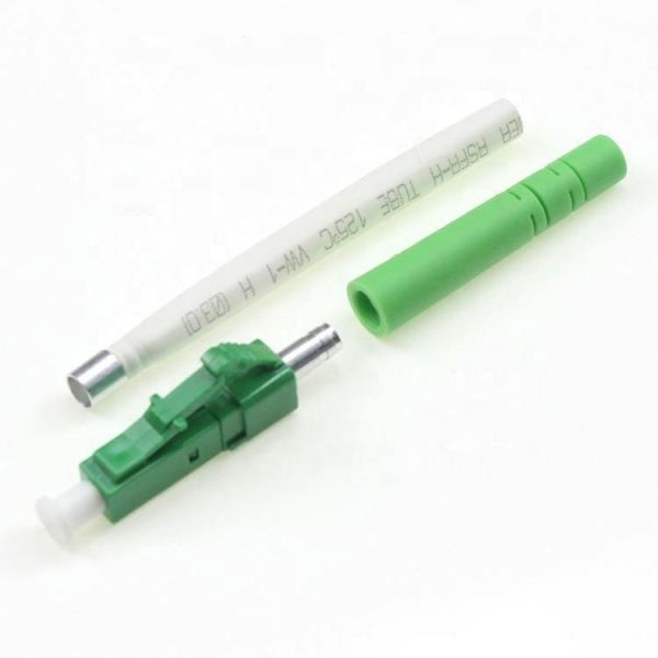 12F micro fanout  Fiber Optic Patch Cord LC APC - LC APC  SM OS2 main cable 3.0mm OD  fanout 2.0mm Cable OD IEC Grade B1