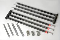 高温のSiC元素1400C シリコンカービッド熱棒