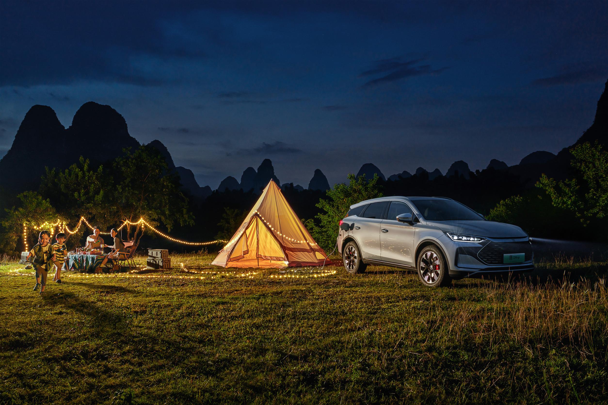 Все электрические хэтчбек BYD EV Cars Tang DM-I Plug In Hybrid Champion Edition