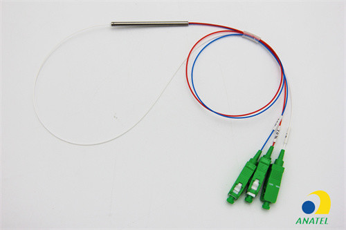 Муфта волокна DA-FBT 1x2 FBT