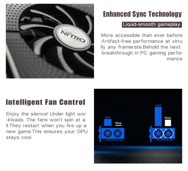 Hot Selling Rx580 8Gb Card Sapphire Wholesale 8G 8 Gb New Nitro 16Gb Amd Brand Stock  Oc - Ati Radeon Pci-E 8Gb GPU