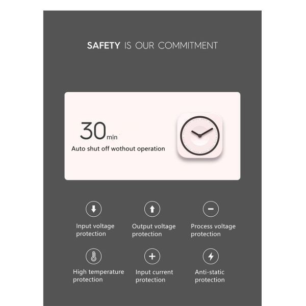 240V 60Hz 30 Min U Shape 25W Ceramic Rotating Curler