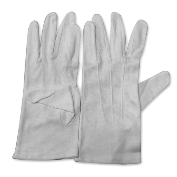 10.5 Inch 100% Cotton Seamless Knitting Anti Static Gloves