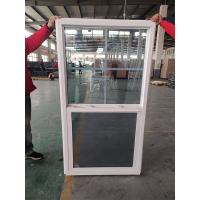 Vitre trempé en UPVC fenêtre suspendue simple pour chalet double vitrage