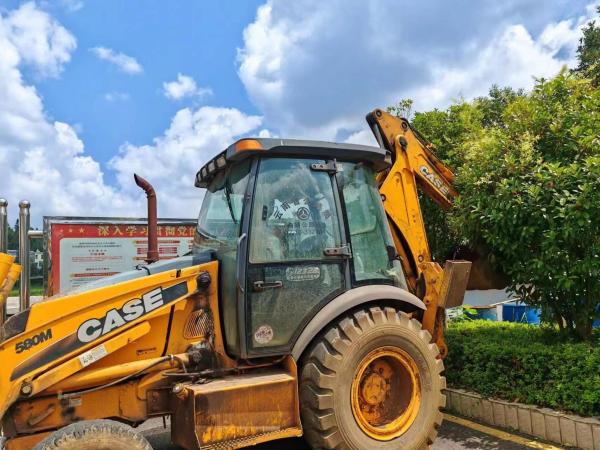 Construction CASE 580M Used Backhoe Loader 74HP 55kW Horsepower
