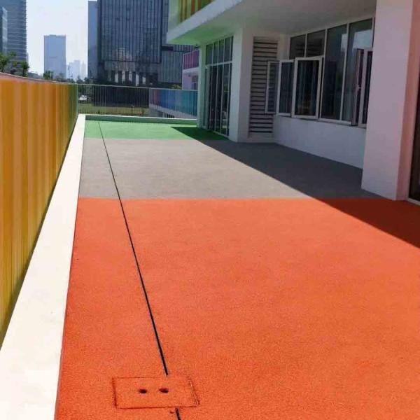 3mm Rubber Walking Path  Colured Eco-friendly Granules EPDM Runway