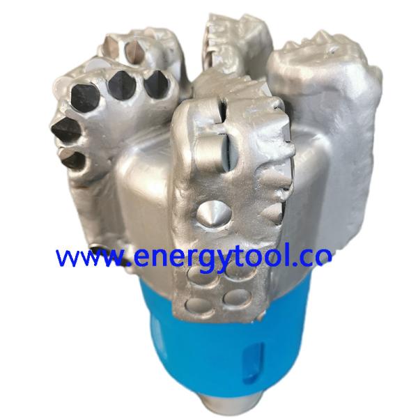 Bits PDC diamantés de 5-7/8 pour outils de roche DTH pour l'énergie pétrolière