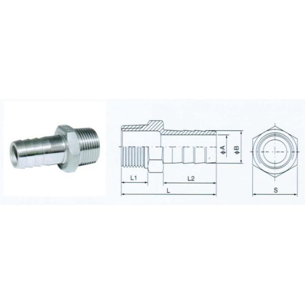 Stainless Steel 1/4
