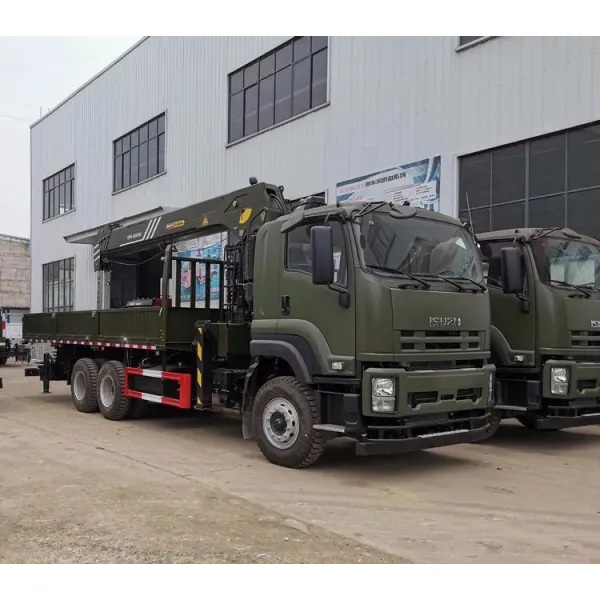 10 Ton 20 Ton Truck Mounted Crane Telescopic Straight Arm Single Arm Crane