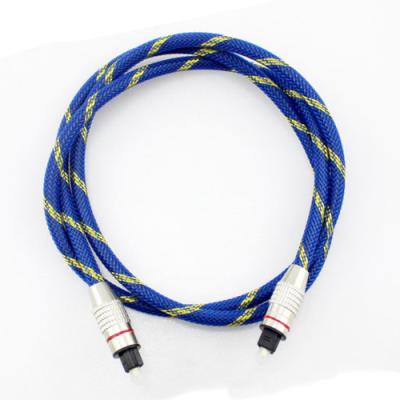 Homem audio ótico do cabo de Digitas ouro masculino à corda azul chapeada 5,1 de Knited para Home Theater Soundbar