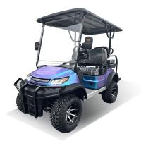 Nouveau chariot de golf électrique à 4 places roues en aluminium club avancé prix pas cher