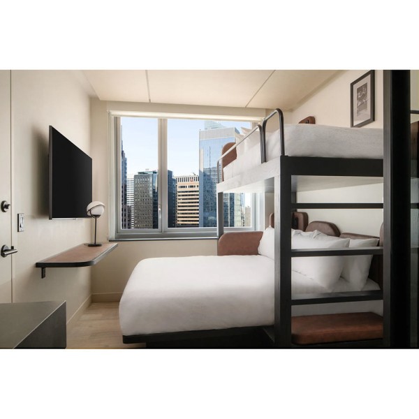 Canopy by Hilton Customized Modern Design Hotel Bedroom Furniture 5 Star Luxury Wood Furniture for Resorts