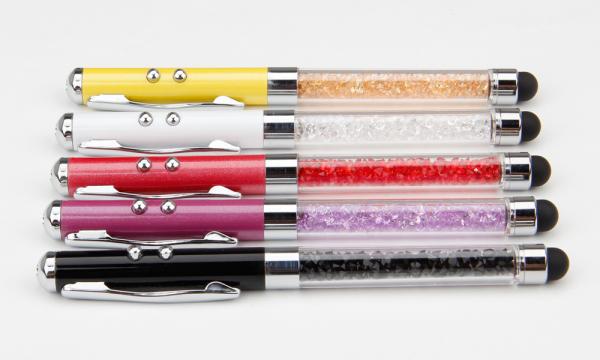 electrical metal pen with touch tip,light stylus pen from china supplier