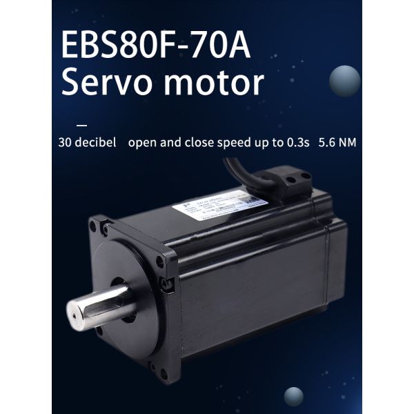 Водоустойчивый высокий диаметр мотора сервопривода 24v DC вращающего момента 5.6Nm 80mm