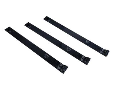 PCBA Printed Circuited Board Assembly 1.60mm 2layer 1/1oz Black Solder Mask