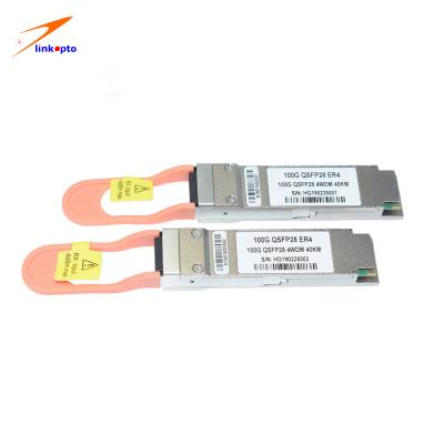 Transceptor ótico LC duplo do módulo de QSFP28 100G ER4 1310nm 40km