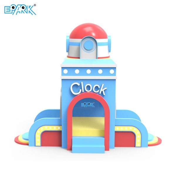 Commercial Soft Play Clock Tower Indoor Playground Solution