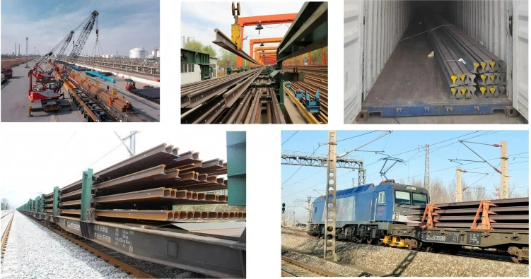 Heavy Rail Crane Type 38kg Essential for Heavy-Duty Railway and Crane Operations with Durability