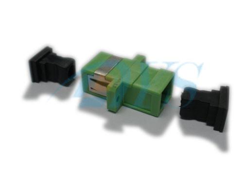 SC APC Simplex For CATV System Fiber Optic Adapter , Low Insertion Loss
