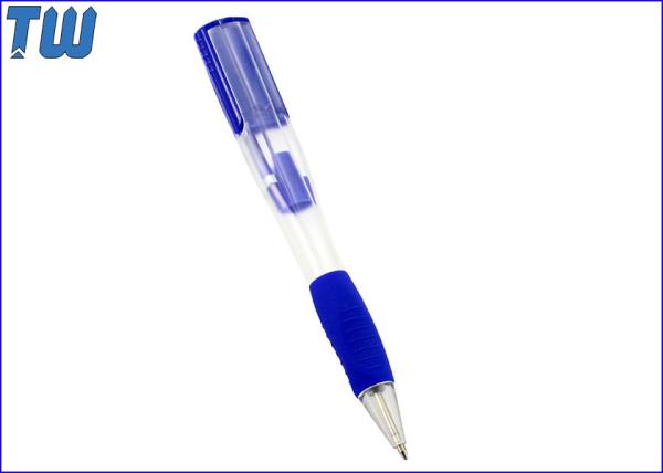Plastic Transparent Pen USB 1GB USB Memory Stick Thumb Drives