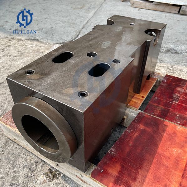 KRUPP TOR23 Construction Parts Hydraulic Hammer Front Head Apply for Repair Shop Hydraulic Breaker Accessories 42 CrMo Front Head